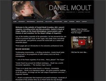 Tablet Screenshot of danielmoult.com